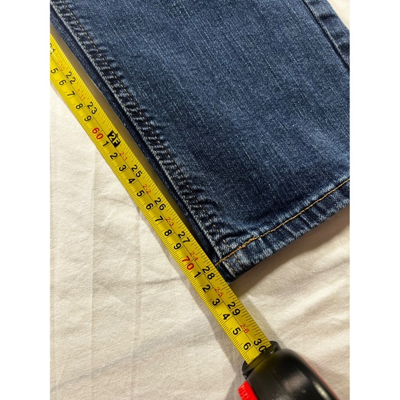 Banana Republic Girlfriend Jeans Dark Wash Blue Denim Women's Size 29/8 - Picture 8 of 9